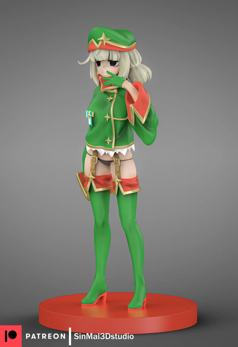 Kiwi Araga | Fan Art | 3D Printed Resin Model Garage Kit | *Un-Painted* | Sin3Dstudio 3