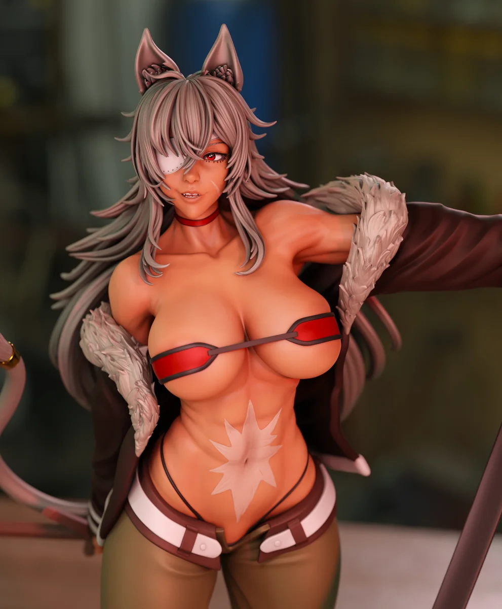 Ghislaine Dedoldia | Fan Art | 3D Printed Resin Model Garage Kit | *Un-Painted* | Momoji 4