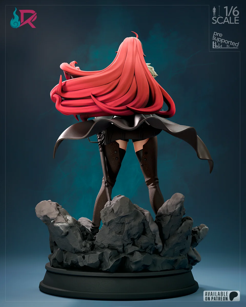 Eris Greyrat | Fan Art | 3D Printed Resin Model Garage Kit | *Un-Painted* | Rechtag 9