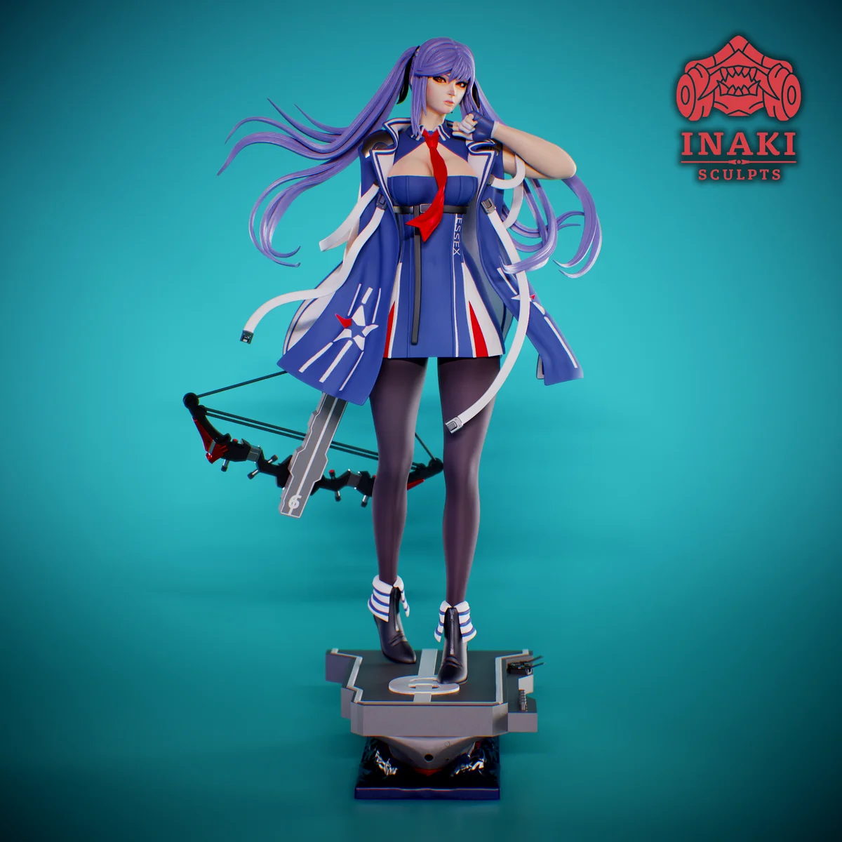 Essex | Fan Art | 3D Printed Resin Model Garage Kit | *Un-Painted* | Inaki Sculpts 3