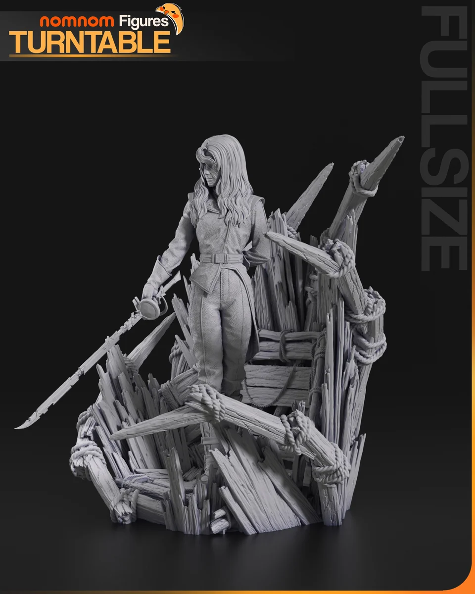 Alicia | Fan Art | 3D Printed Resin Model Garage Kit | *Un-Painted* | Nomnom 13