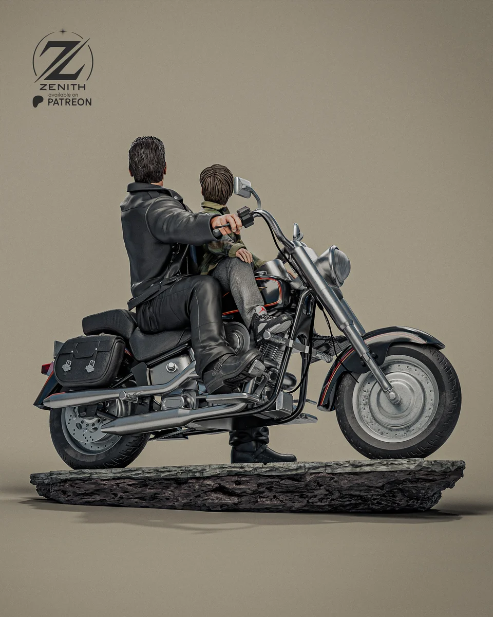 Terminator T-800 | Fan Art | 3D Printed Resin Model Garage Kit | *Un-Painted* | Zenith Studios 4