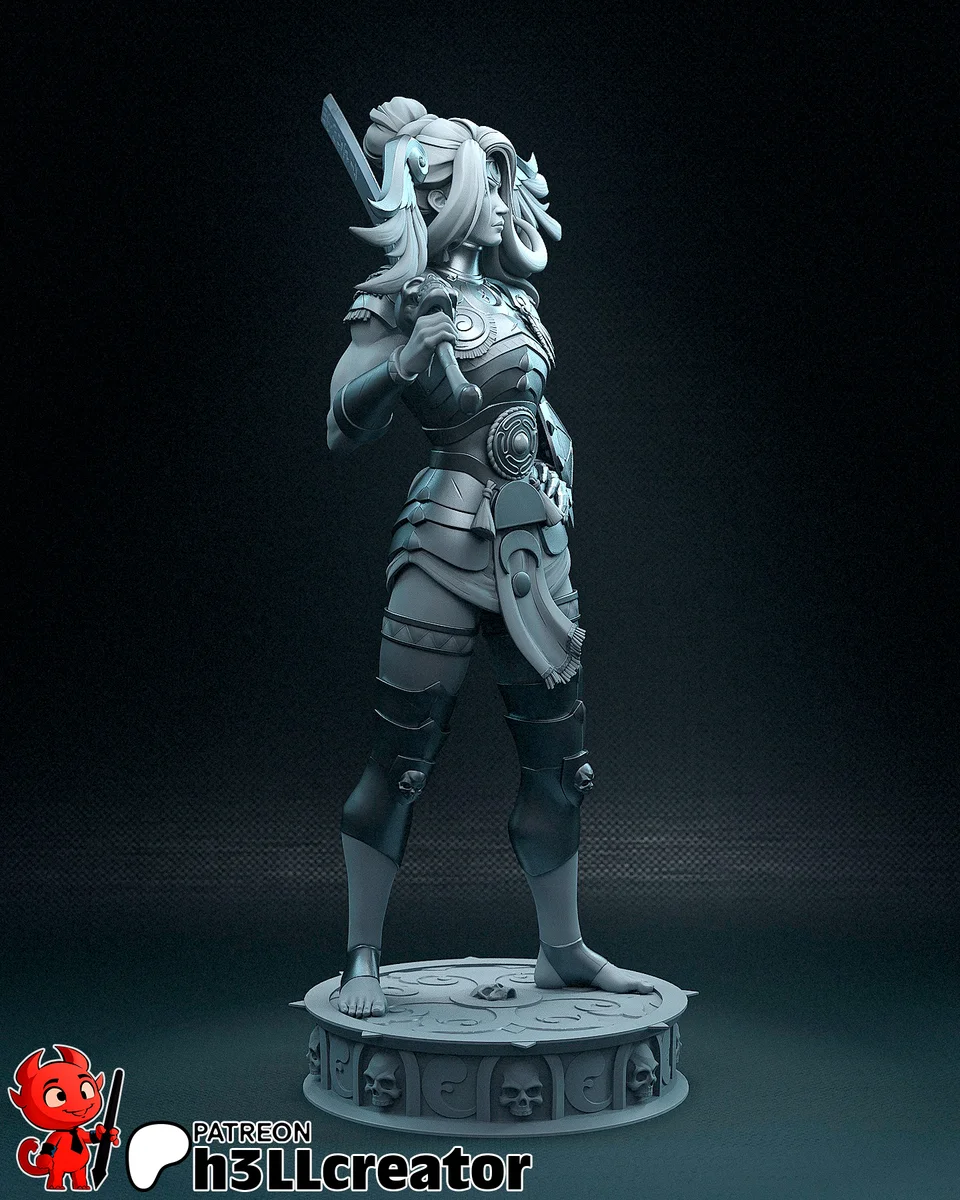 Nemesis | Fan Art | 3D Printed Resin Model Garage Kit | *Un-Painted* | H3LL Creator 7