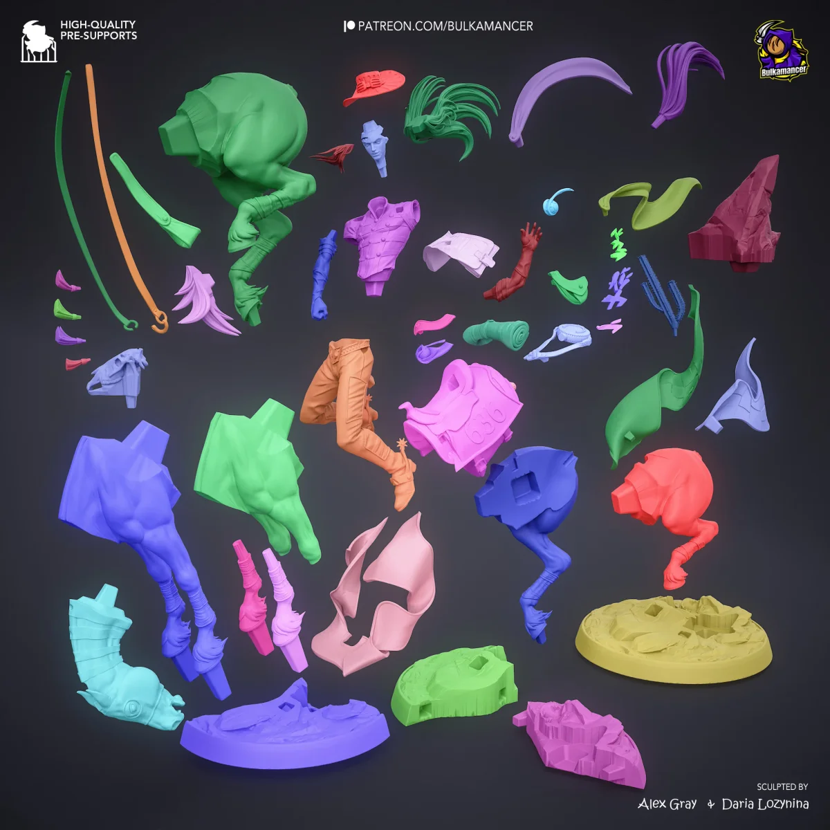 Gyro | Fan Art | 3D Printed Resin Model Garage Kit | *Un-Painted* | Bulkamancer 6