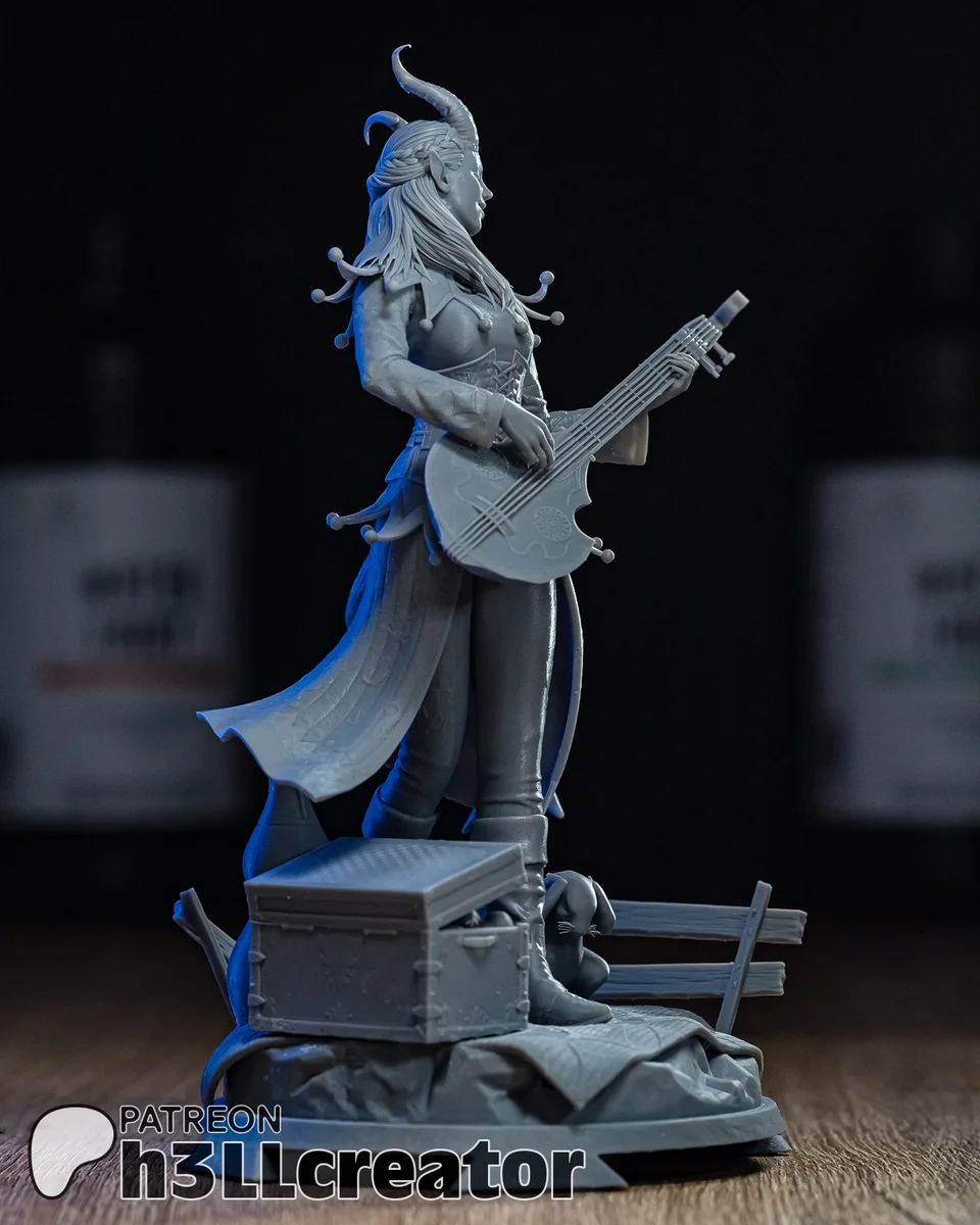 Alfira | Fan Art | 3D Printed Resin Model Garage Kit | *Un-Painted* | H3LL Creator 7