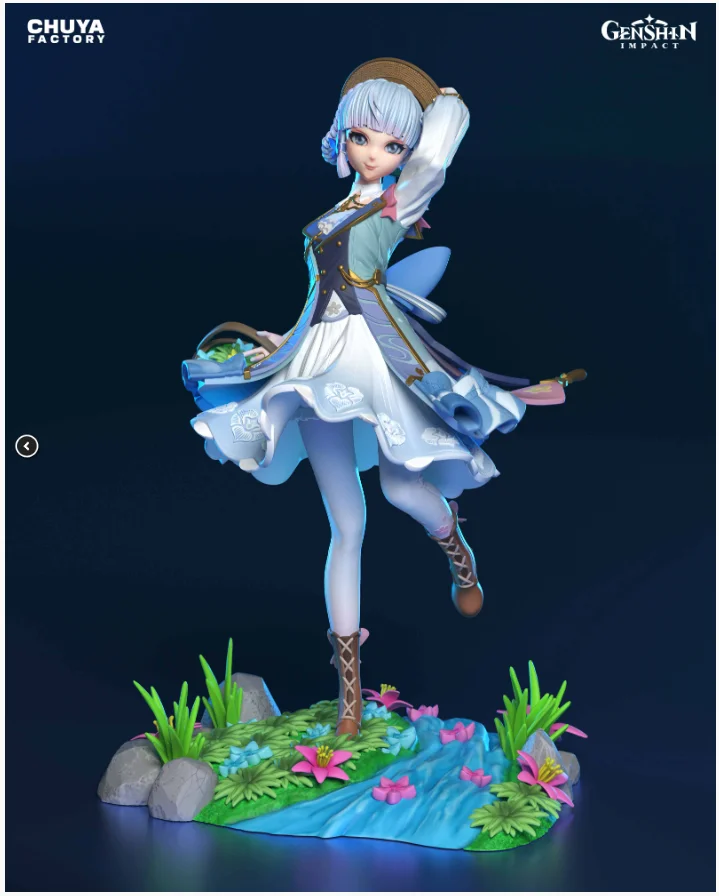 Kamisato Ayaka | Fan Art | 3D Printed Resin Model Garage Kit | *Un-Painted* | Chuya Factory 3