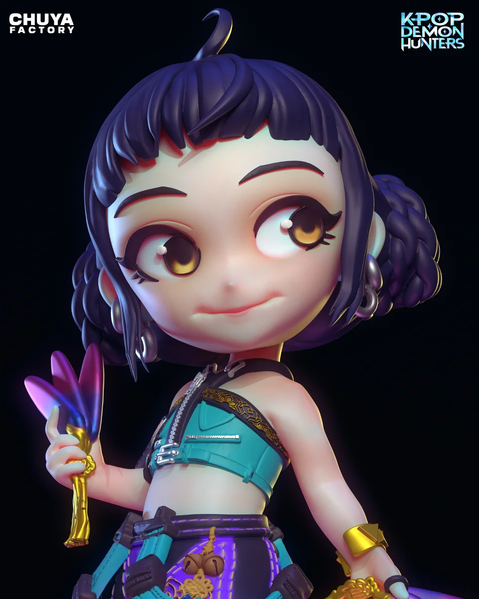 Chibi Zoey | Fan Art | 3D Printed Resin Model Garage Kit | *Un-Painted* | Chuya Factory 6