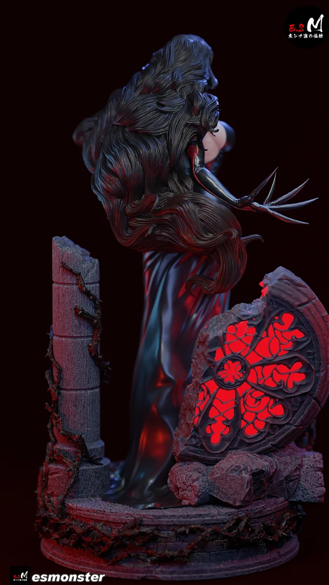 Lust | Fan Art | 3D Printed Resin Model Garage Kit | *Un-Painted* | ES Monster 6