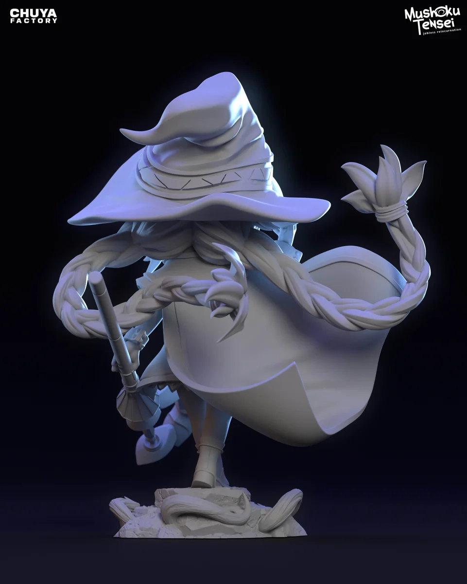 Chibi Roxy Migurdia | Fan Art | 3D Printed Resin Model Garage Kit | *Un-Painted* | Chuya Factory 9