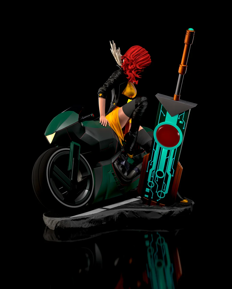 Red | Fan Art | 3D Printed Resin Model Garage Kit | *Un-Painted* | H3LL Creator 3