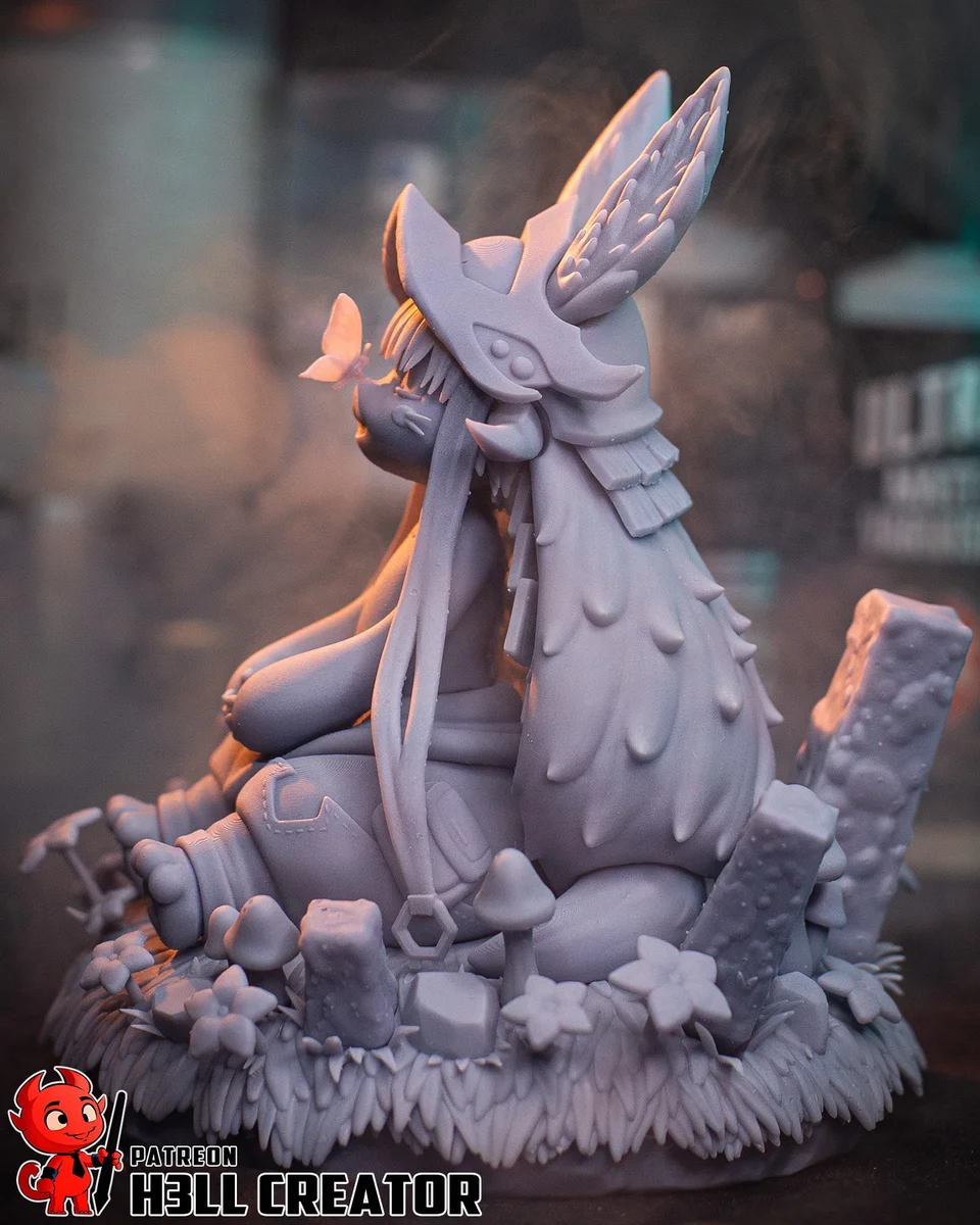Nanachi | Fan Art | 3D Printed Resin Model Garage Kit | *Un-Painted* | H3LL Creator 11