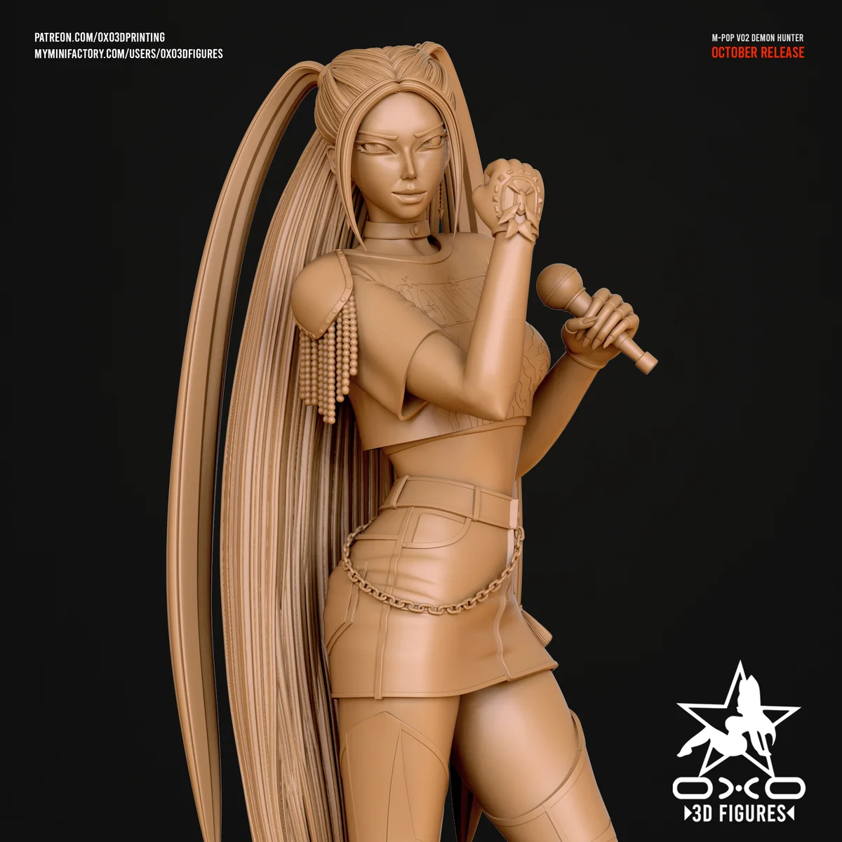 Mira | Fan Art | 3D Printed Resin Model Garage Kit | *Un-Painted* | OXO3D 5