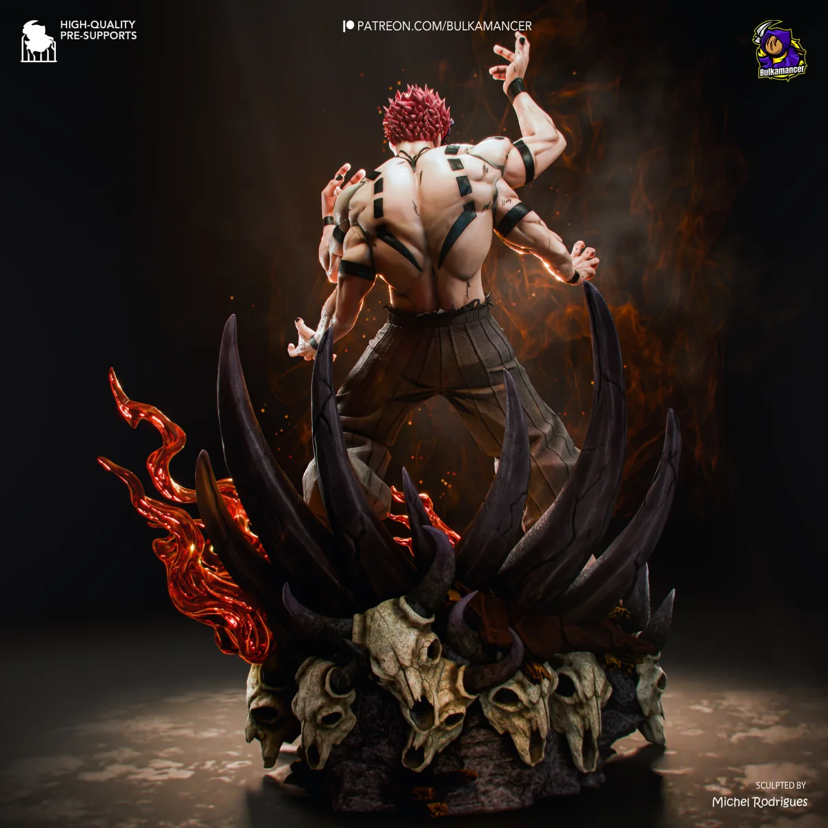 Sakuna | Fan Art | 3D Printed Resin Model Garage Kit | *Un-Painted* | Bulkamancer 4