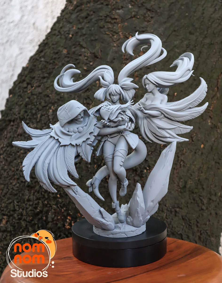 Dizzy | Fan Art | 3D Printed Resin Model Garage Kit | *Un-Painted* | Nomnom 4