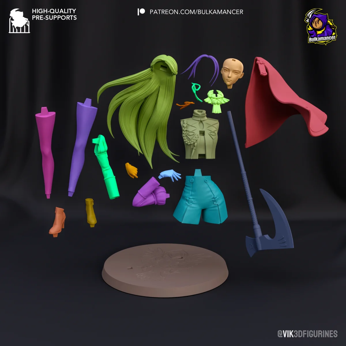 Student Edelgard | Fan Art | 3D Printed Resin Model Garage Kit | *Un-Painted* | Bulkamancer 8