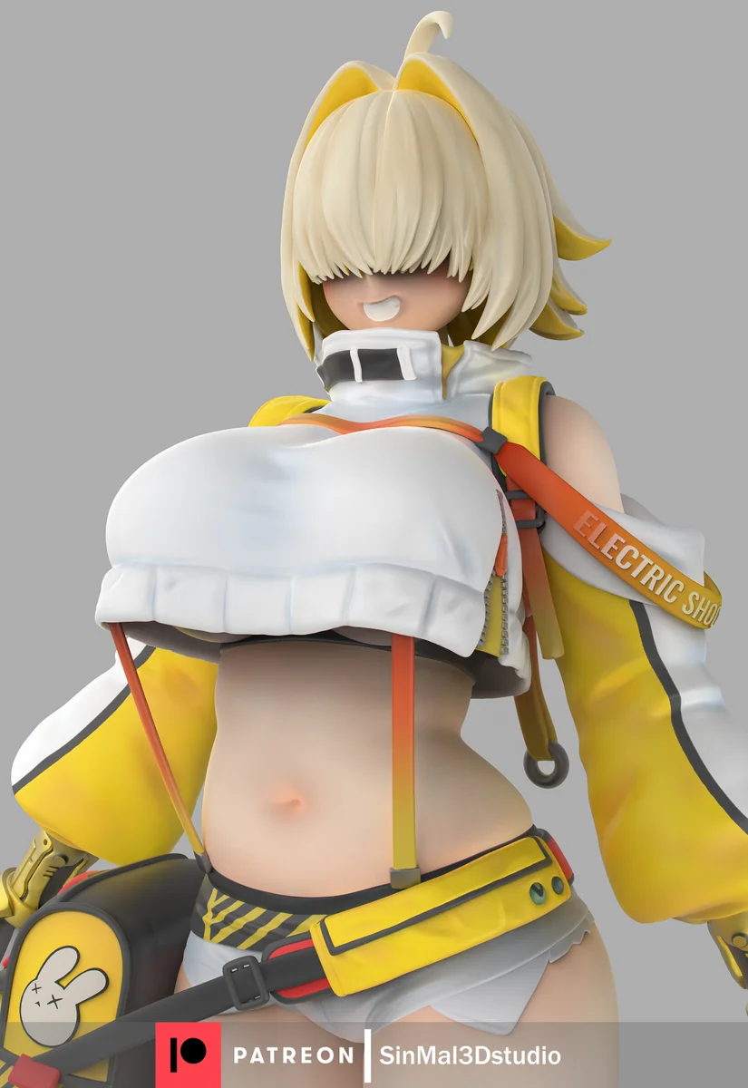 Elegg | Fan Art | 3D Printed Resin Model Garage Kit | *Un-Painted* | Sin3Dstudio 5
