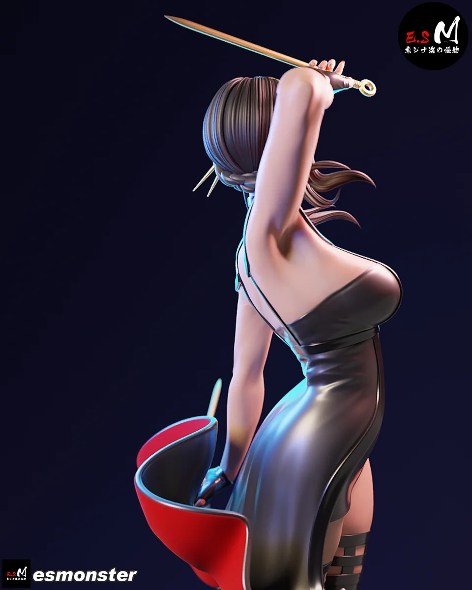 Spy Mom | Fan Art | 3D Printed Resin Model Garage Kit | *Un-Painted* | ES Monster 3