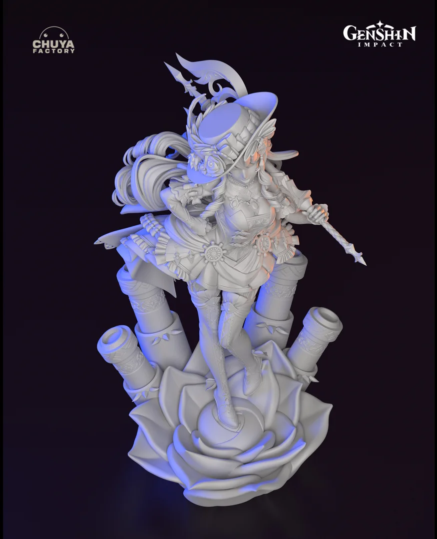 Navia Caspar | Fan Art | 3D Printed Resin Model Garage Kit | *Un-Painted* | Chuya Factory 20