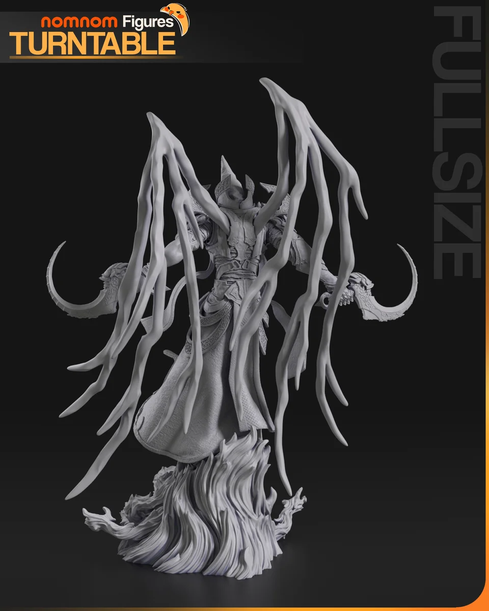 Malthael | Fan Art | 3D Printed Resin Model Garage Kit | *Un-Painted* | Nomnom 6