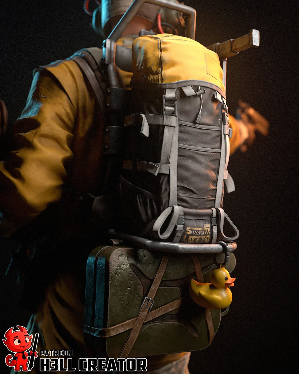 Raider | Fan Art | 3D Printed Resin Model Garage Kit | *Un-Painted* | H3LL Creator 8