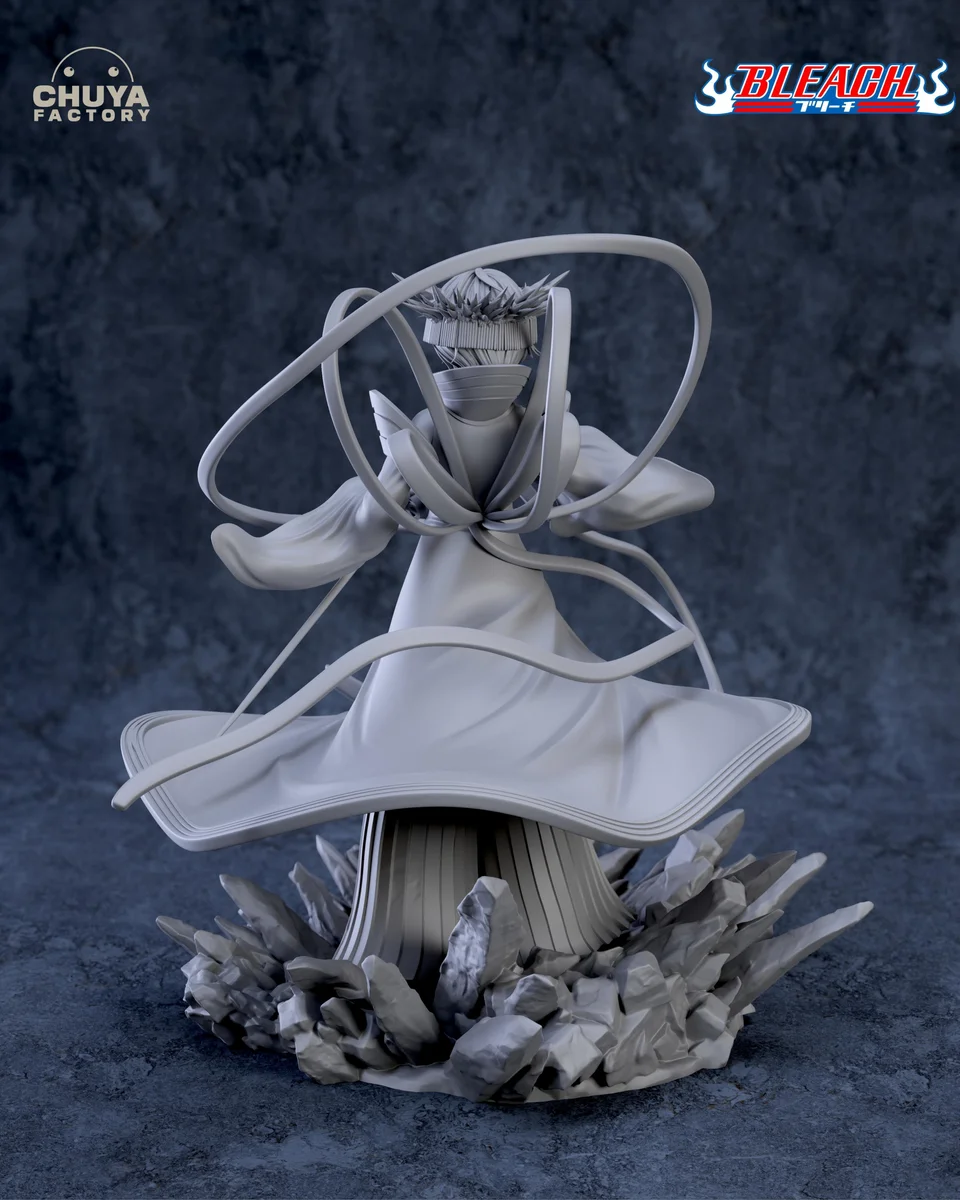 Rukia Kuchiki | Fan Art | 3D Printed Resin Model Garage Kit | *Un-Painted* | Chuya Factory 9