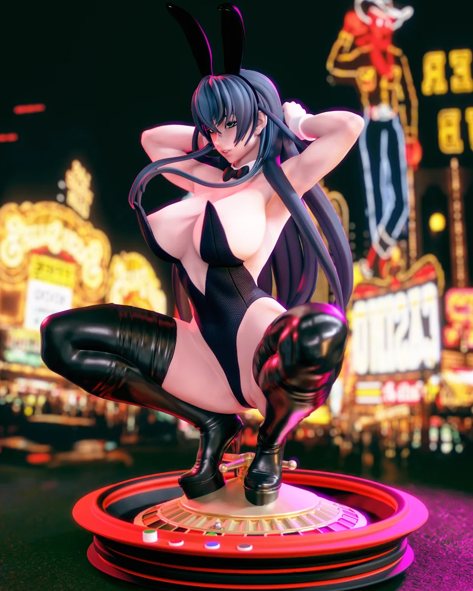 Igawa Asagi | Fan Art | 3D Printed Resin Model Garage Kit | *Un-Painted* | Momoji 3