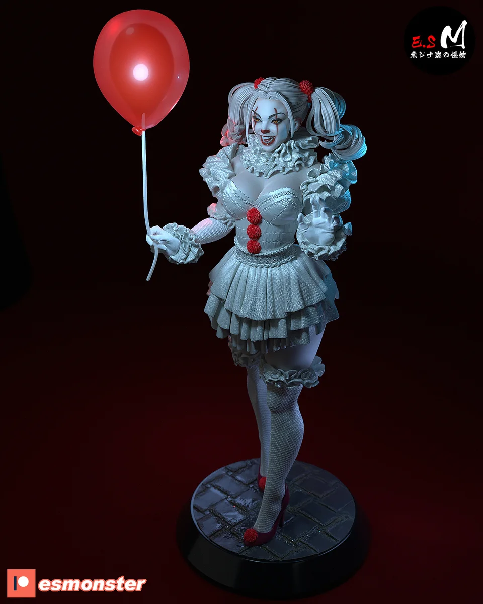 IT | Fan Art | 3D Printed Resin Model Garage Kit | *Un-Painted* | ES Monster 3