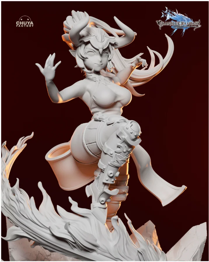 Aliza | Fan Art | 3D Printed Resin Model Garage Kit | *Un-Painted* | Chuya Factory 10