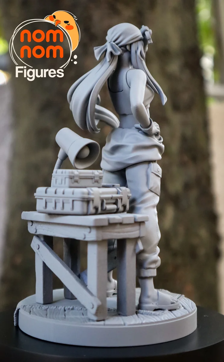 Winry Rockbell | Fan Art | 3D Printed Resin Model Garage Kit | *Un-Painted* | Nomnom 12