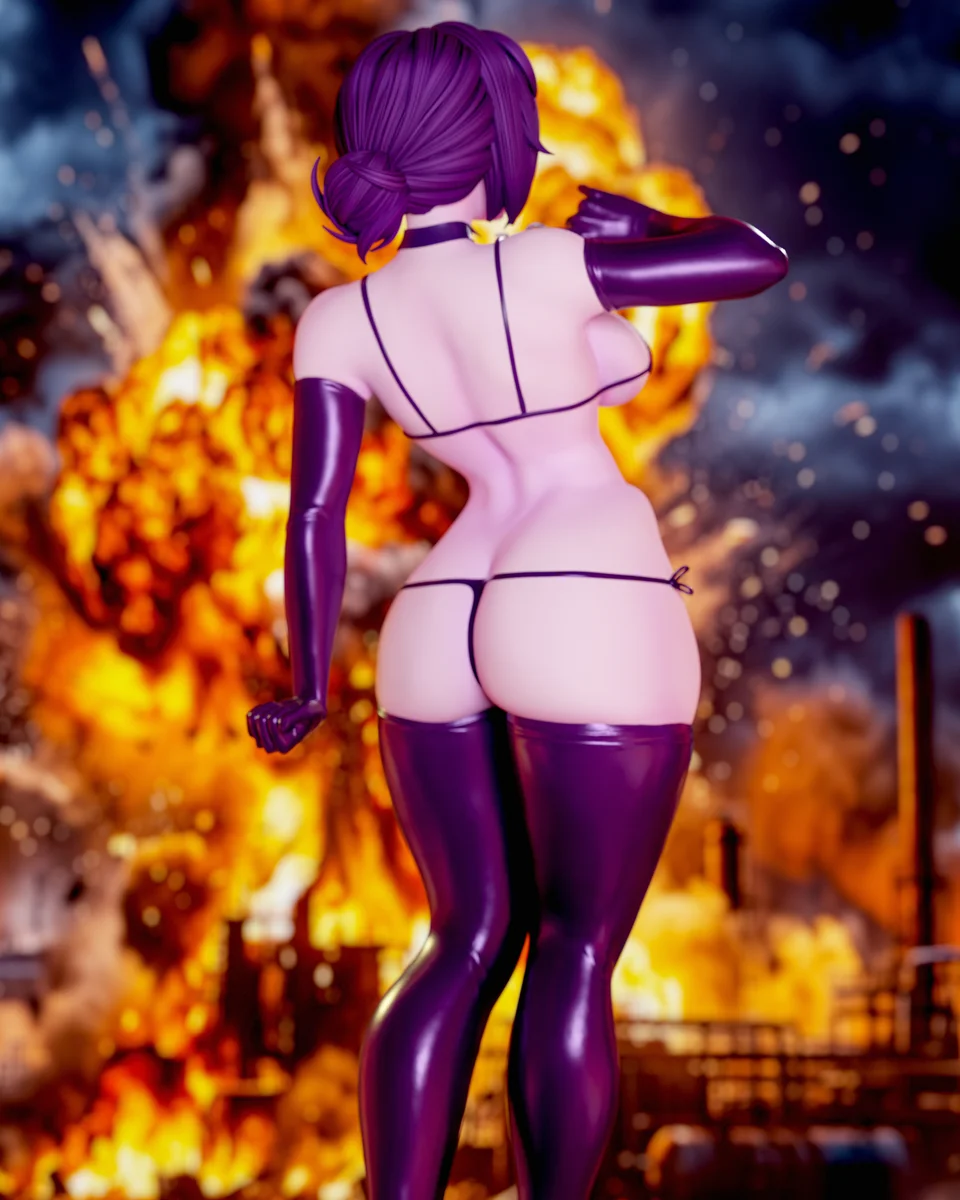 Rise | Fan Art | 3D Printed Resin Model Garage Kit | *Un-Painted* | Momoji 6