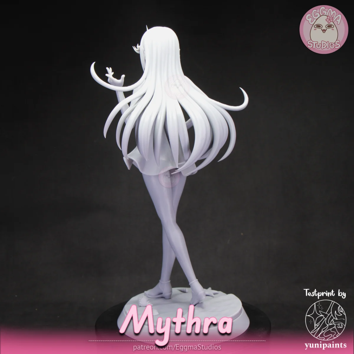 Mythra | Fan Art | 3D Printed Resin Model Garage Kit | *Un-Painted* | EggmaStudios 15