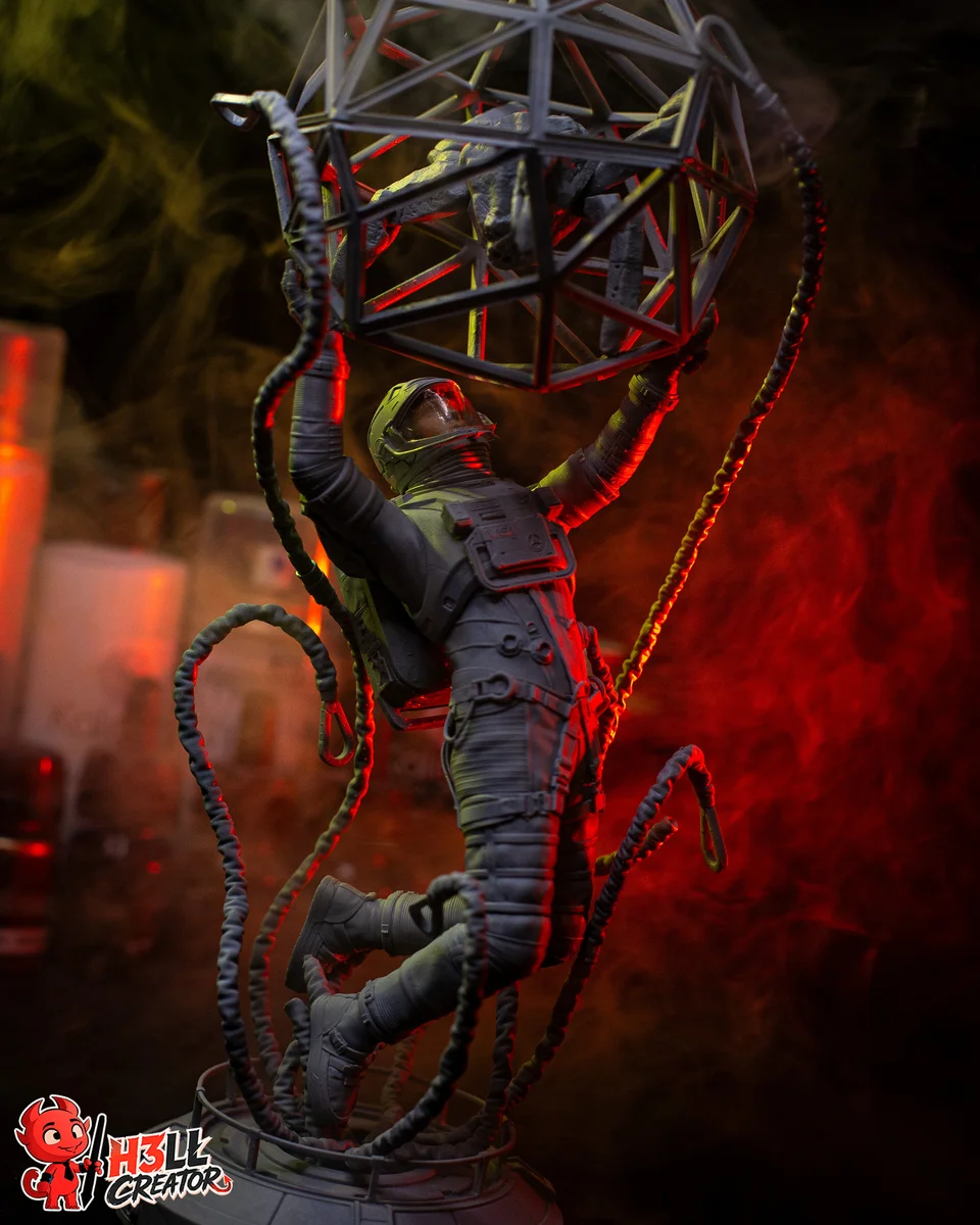 Ryland Grace and Rocky | Fan Art | 3D Printed Resin Model Garage Kit | *Un-Painted* | H3LL Creator 11