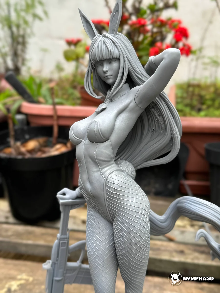 Blanc | Fan Art | 3D Printed Resin Model Garage Kit | *Un-Painted* | Nympha3D 8