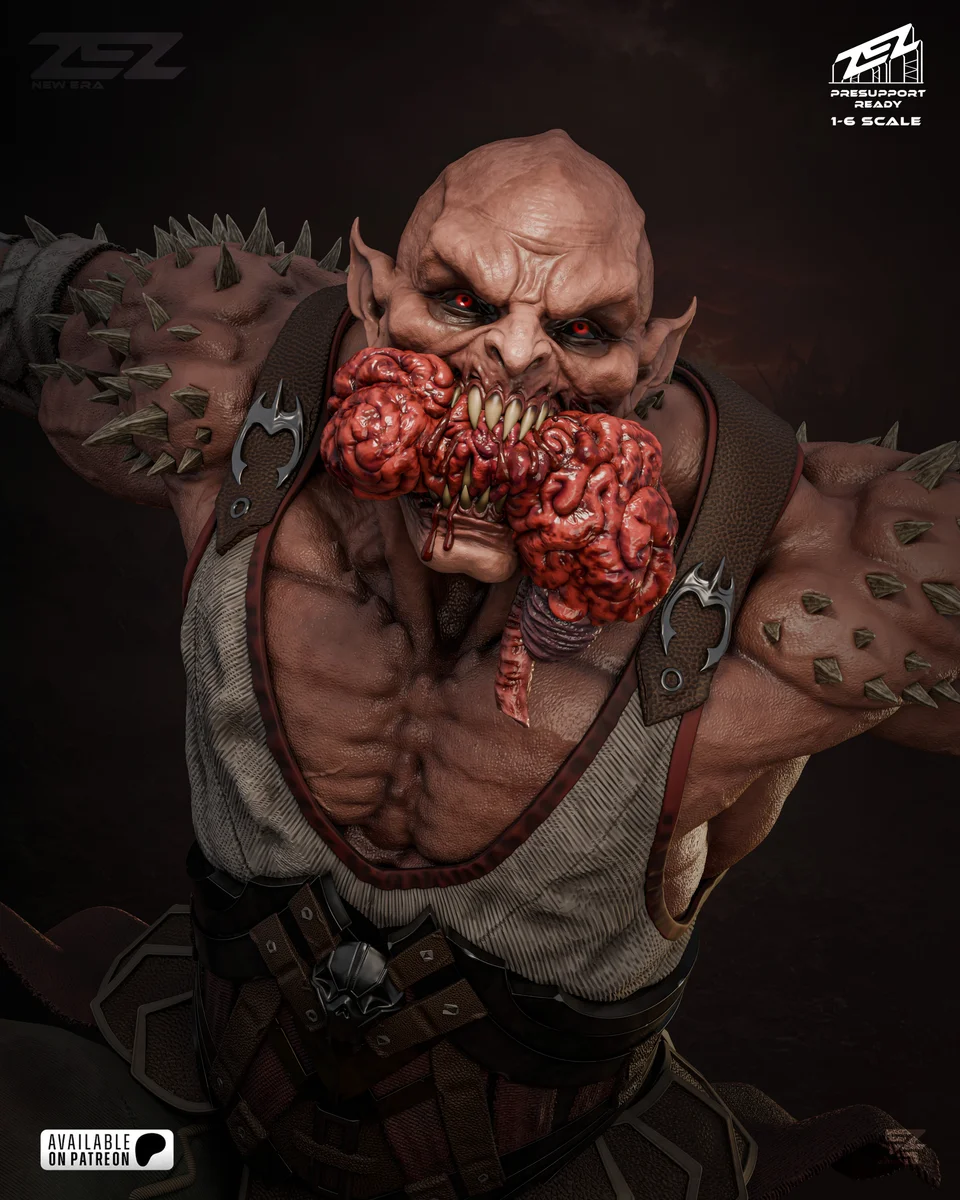 Baraka | Fan Art | 3D Printed Resin Model Garage Kit | *Un-Painted* | ZEZ Studio 7