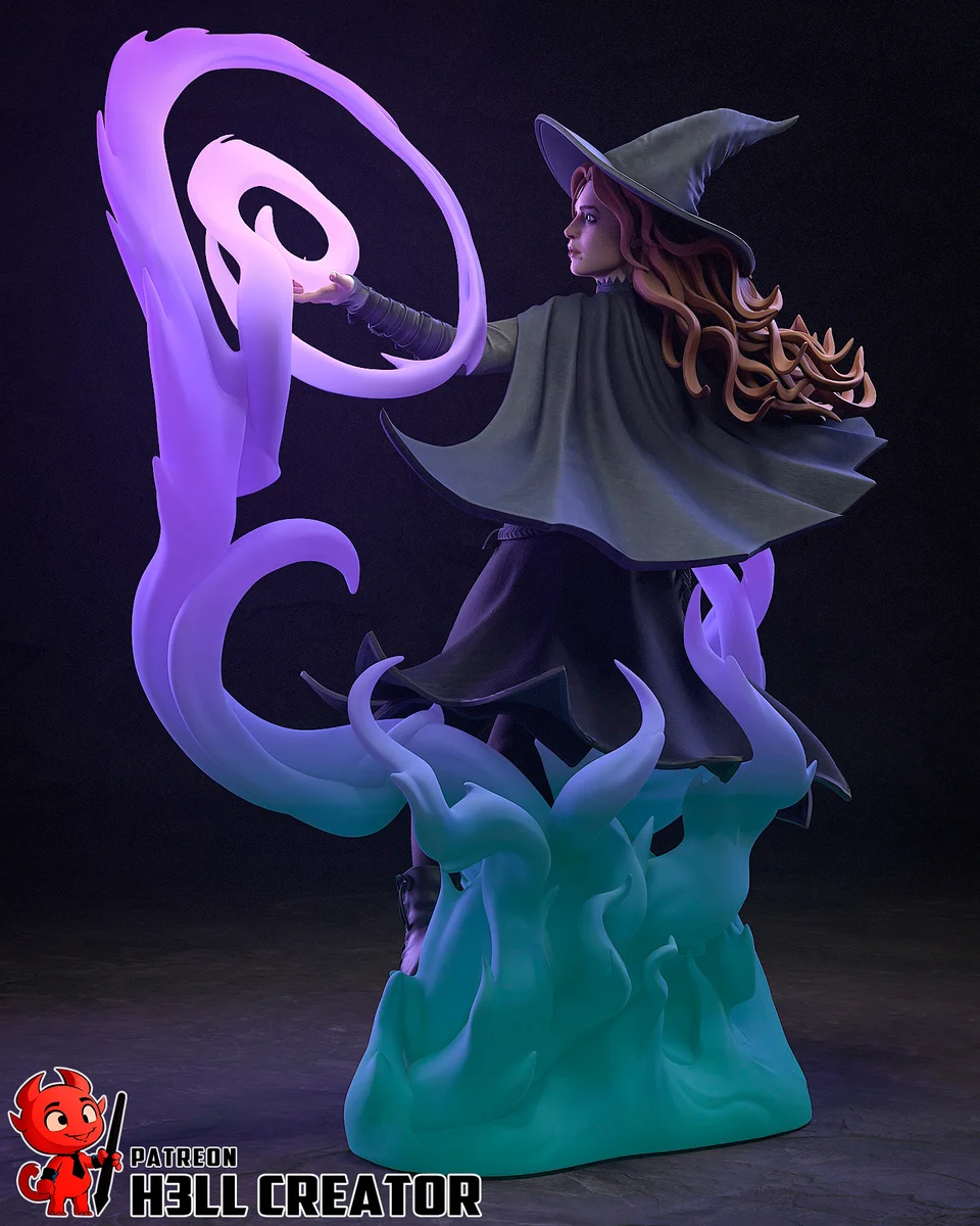 Tasha | Fan Art | 3D Printed Resin Model Garage Kit | *Un-Painted* | H3LL Creator 5