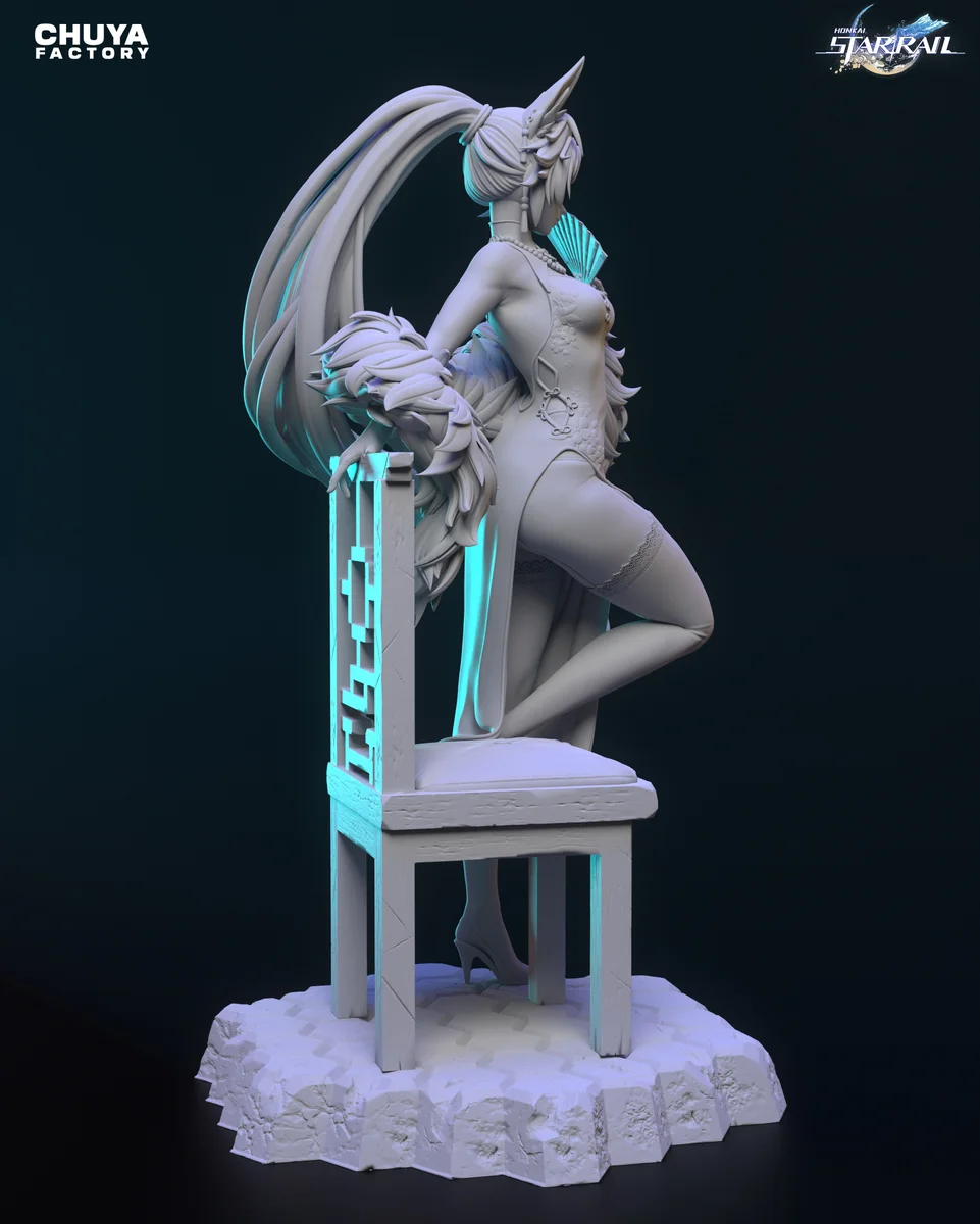 Feixiao | Fan Art | 3D Printed Resin Model Garage Kit | *Un-Painted* | Chuya Factory 9