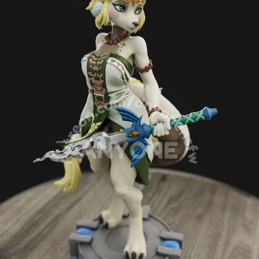 Dragon Zelda | Fan Art | 3D Printed Resin Model Garage Kit | *Un-Painted* | AnyoneNSFW 5