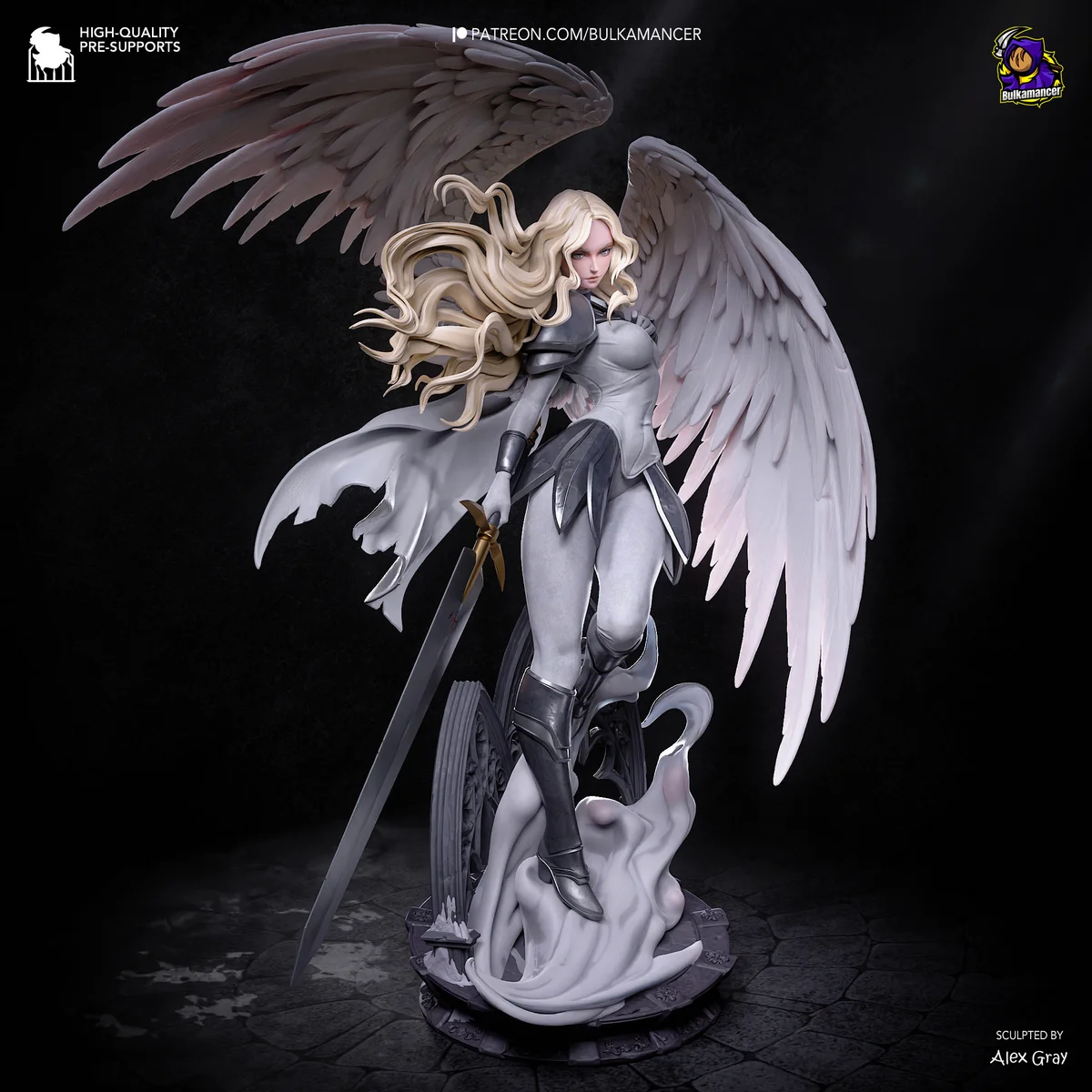 Teresa | Fan Art | 3D Printed Resin Model Garage Kit | *Un-Painted* | Bulkamancer 3