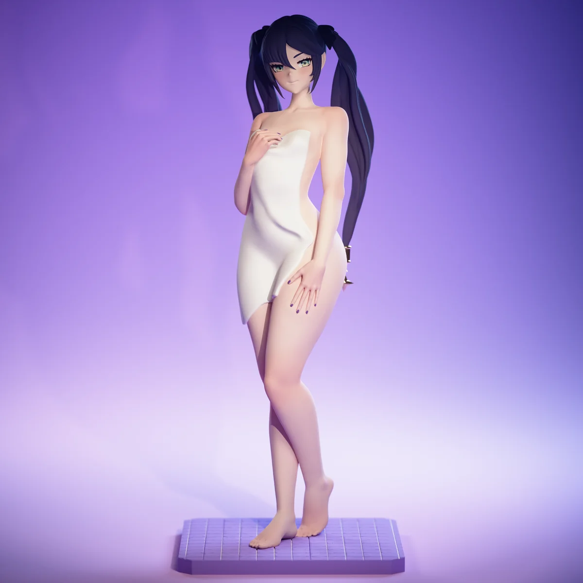 Mona | Fan Art | 3D Printed Resin Model Garage Kit | *Un-Painted* | EggmaStudios 4