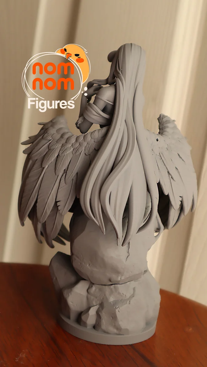 Albedo | Fan Art | 3D Printed Resin Model Garage Kit | *Un-Painted* | Nomnom 8