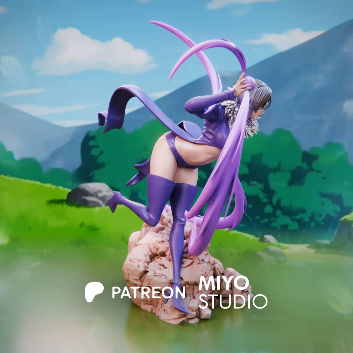 Merlin | Fan Art | 3D Printed Resin Model Garage Kit | *Un-Painted* | MiyoStudio 4