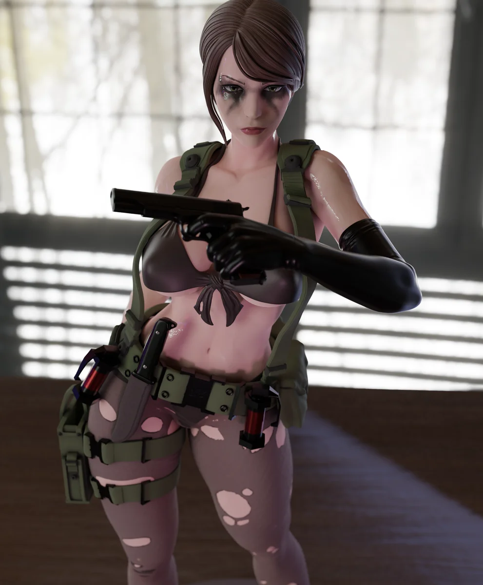 Quiet | Fan Art | 3D Printed Resin Model Garage Kit | *Un-Painted* | Momoji 15