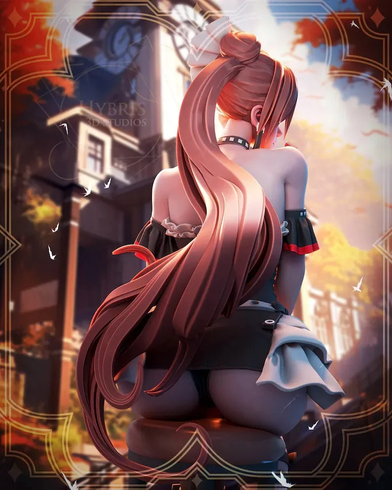 Noble Lady | Fan Art | 3D Printed Resin Model Garage Kit | *Un-Painted* | Hybris Studio 4