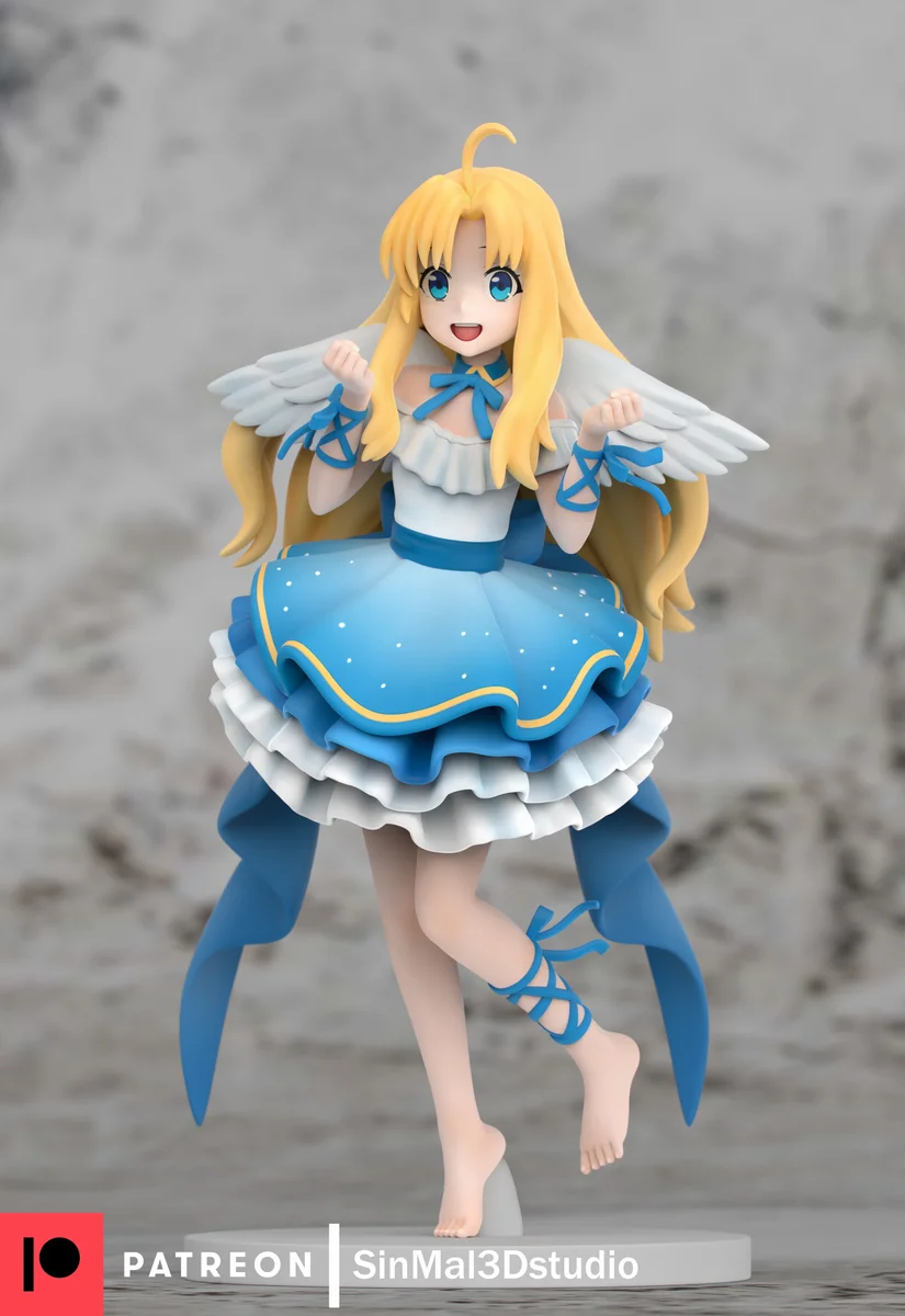 Filo | Fan Art | 3D Printed Resin Model Garage Kit | *Un-Painted* | Sin3Dstudio
