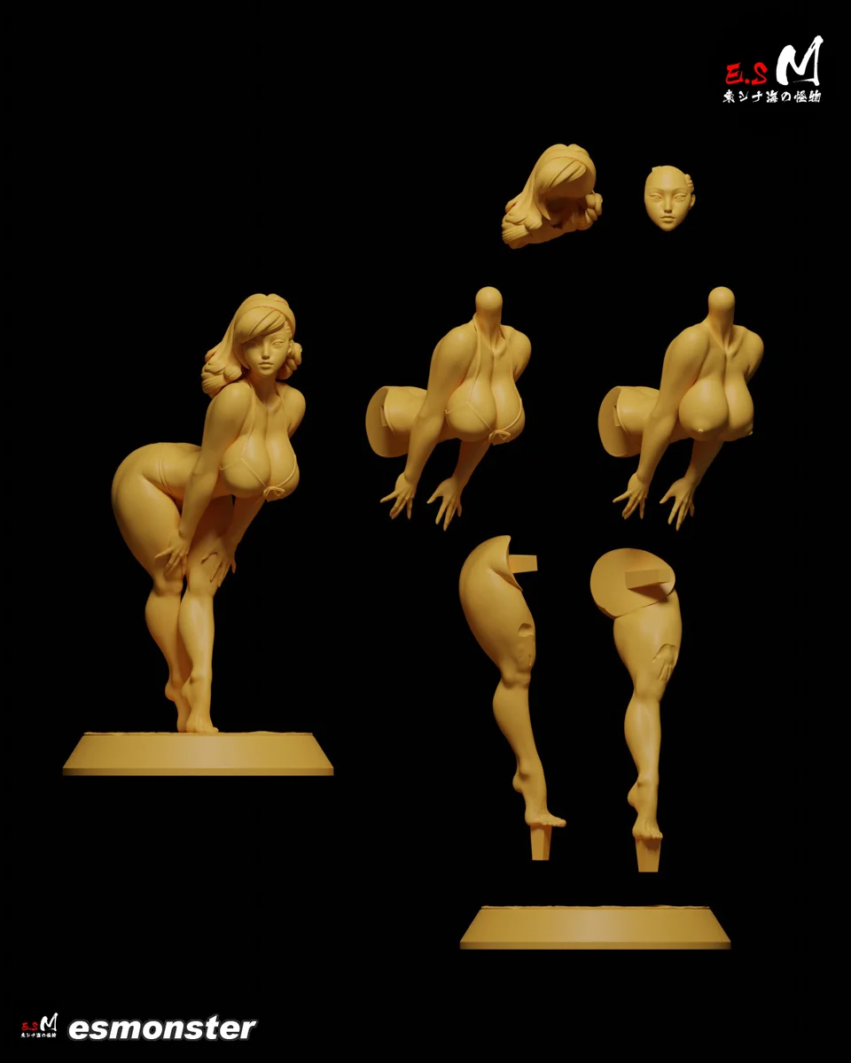 Daphne (Pose 2) | Fan Art | 3D Printed Resin Model Garage Kit | *Un-Painted* | ES Monster 23
