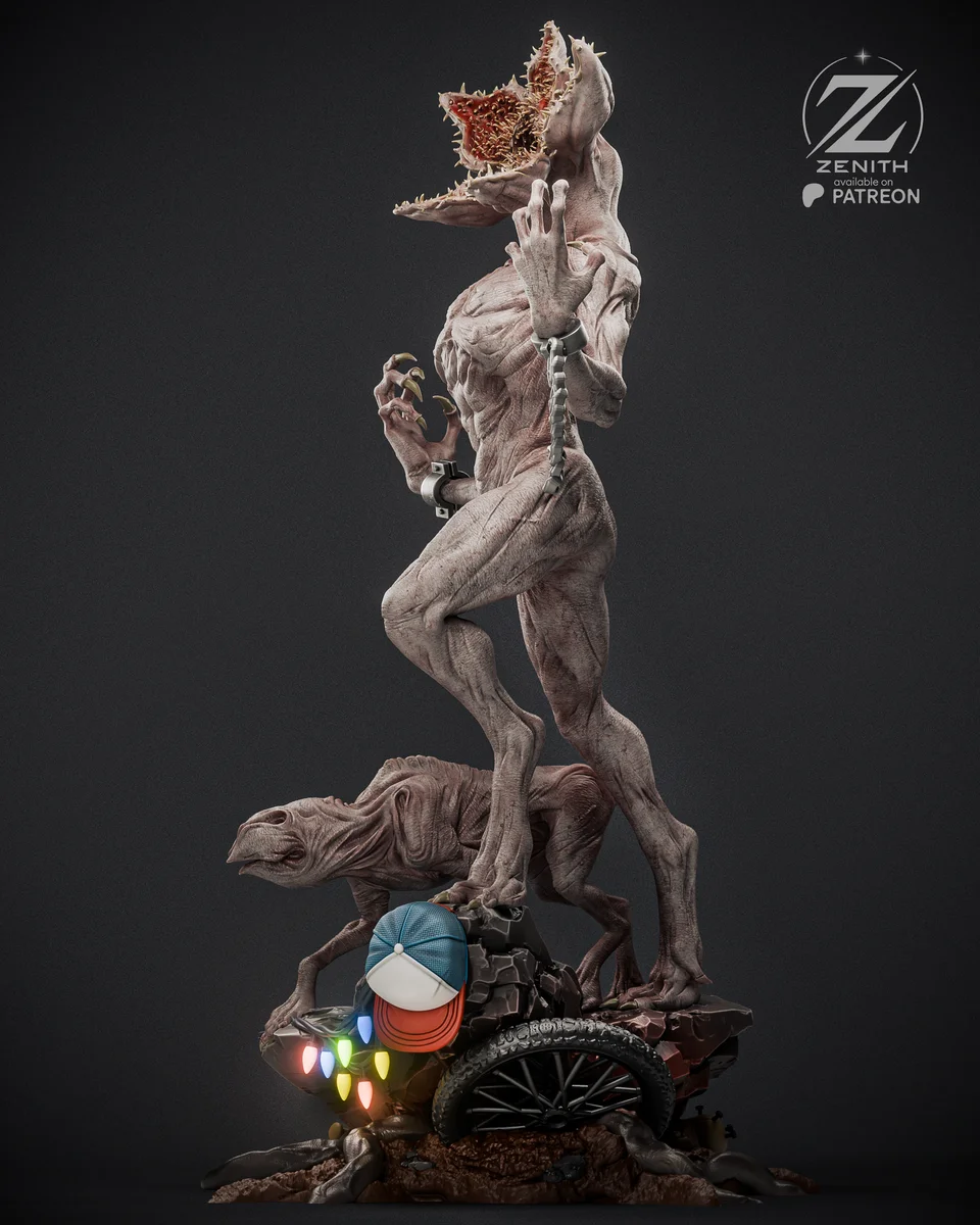 Demogorgon | Fan Art | 3D Printed Resin Model Garage Kit | *Un-Painted* | Zenith Studios 6