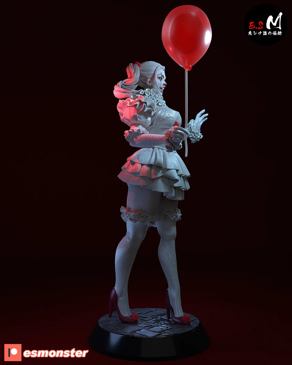 IT | Fan Art | 3D Printed Resin Model Garage Kit | *Un-Painted* | ES Monster 5