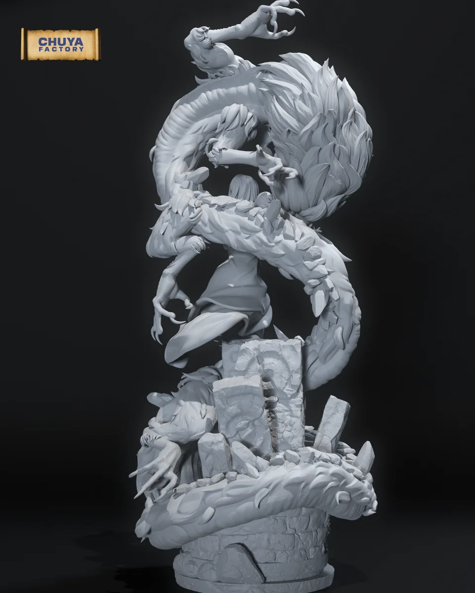Zelda | Fan Art | 3D Printed Resin Model Garage Kit | *Un-Painted* | Chuya Factory 24