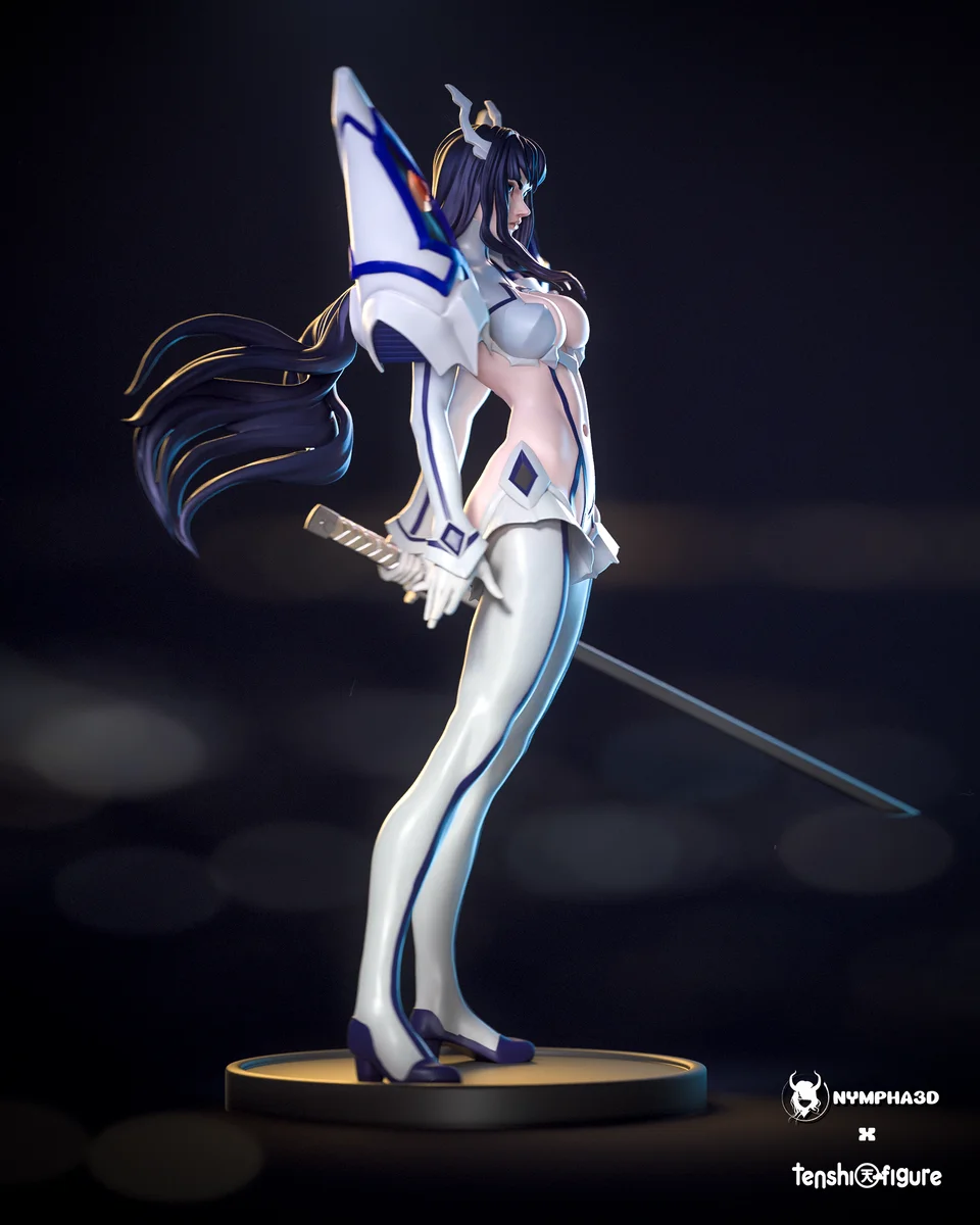 Satsuki Kiryuin | Fan Art | 3D Printed Resin Model Garage Kit | *Un-Painted* | Nympha3D 4