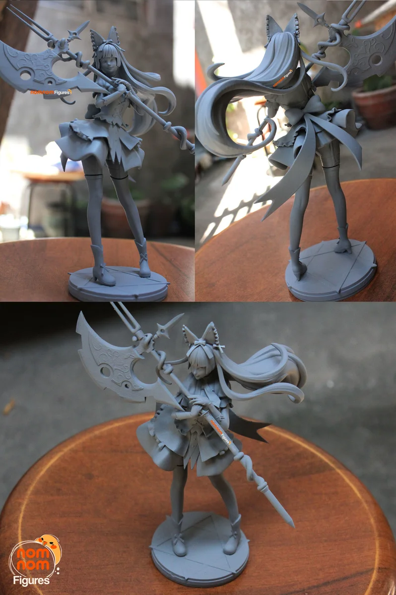 Rory Mercury | Fan Art | 3D Printed Resin Model Garage Kit | *Un-Painted* | Nomnom 6